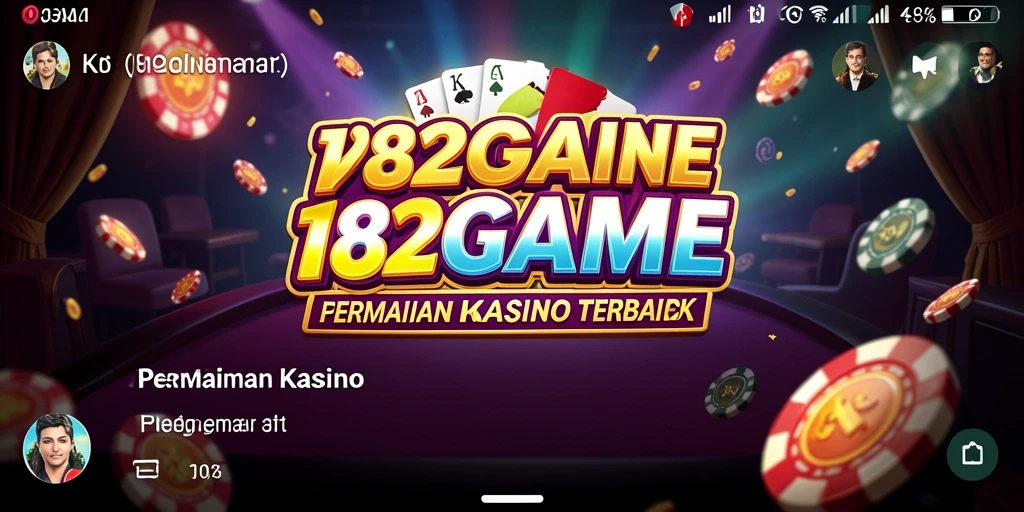 Tampilan utama gameplay 182GAME dengan variasi permainan Kasino.