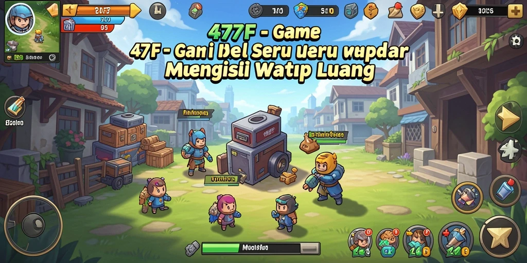 Screenshot utama 47F menampilkan gameplay Idle yang menarik.