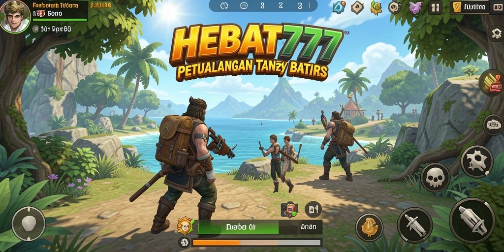 Gameplay menakjubkan HEBAT777 dengan dunia terbuka yang luas.