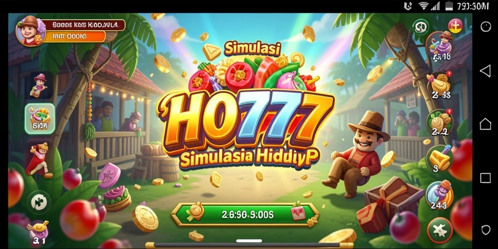 Tampilan gameplay HO777 yang realistis dan interaktif.