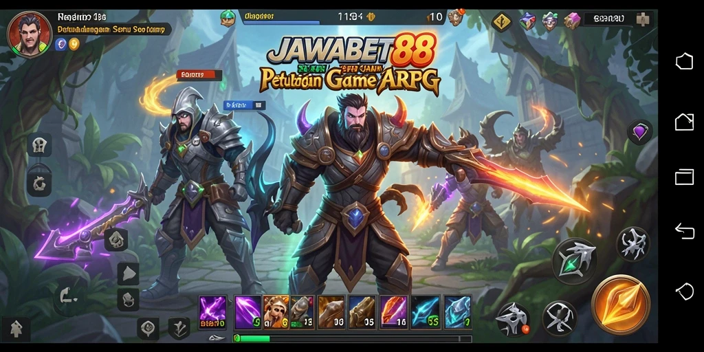 Gameplay seru dalam JAWABET88 dengan petualangan ARPG yang mendalam.