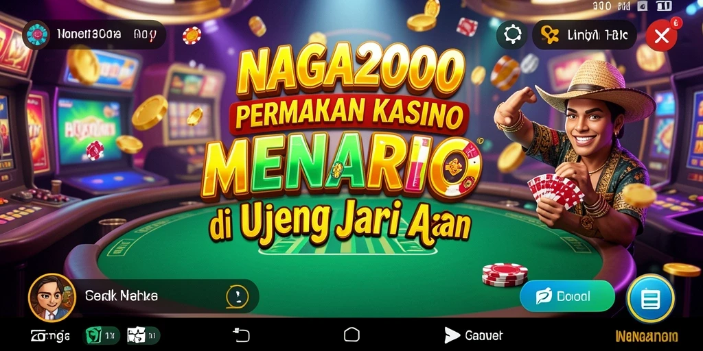 Tampilan gameplay NAGA2000 yang menarik dan penuh aksi.
