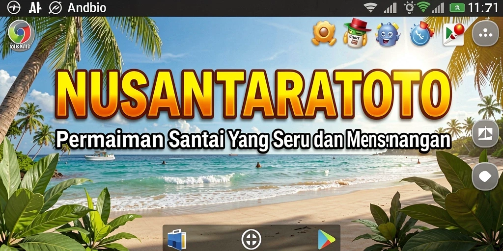 Tampilan gameplay seru dari NUSANTARATOTO, penuh tantangan dan kesenangan.