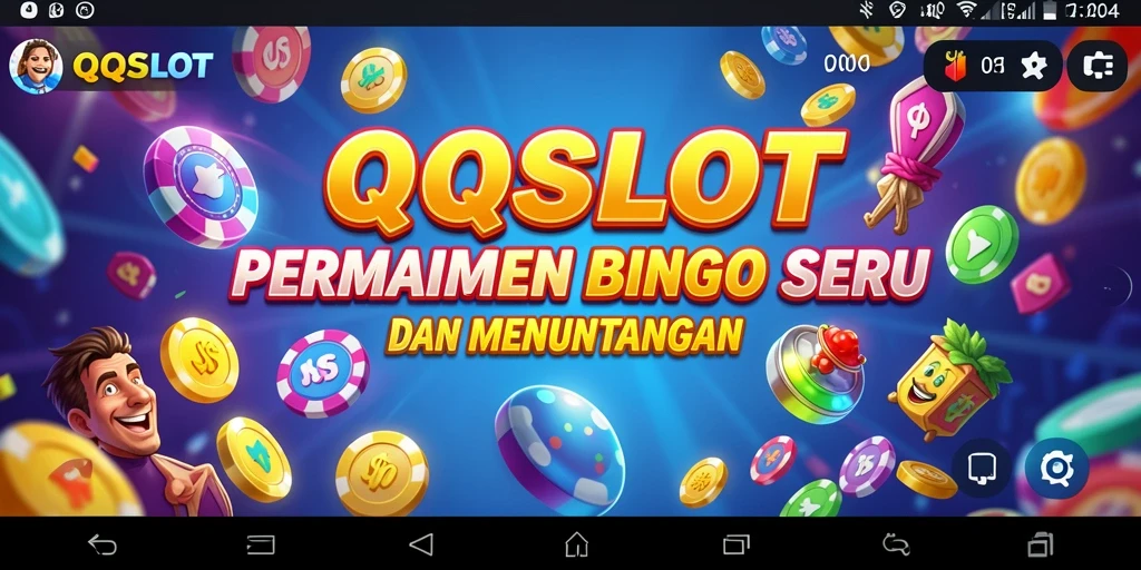 Gameplay seru di QQSLOT dengan elemen Bingo yang menarik.