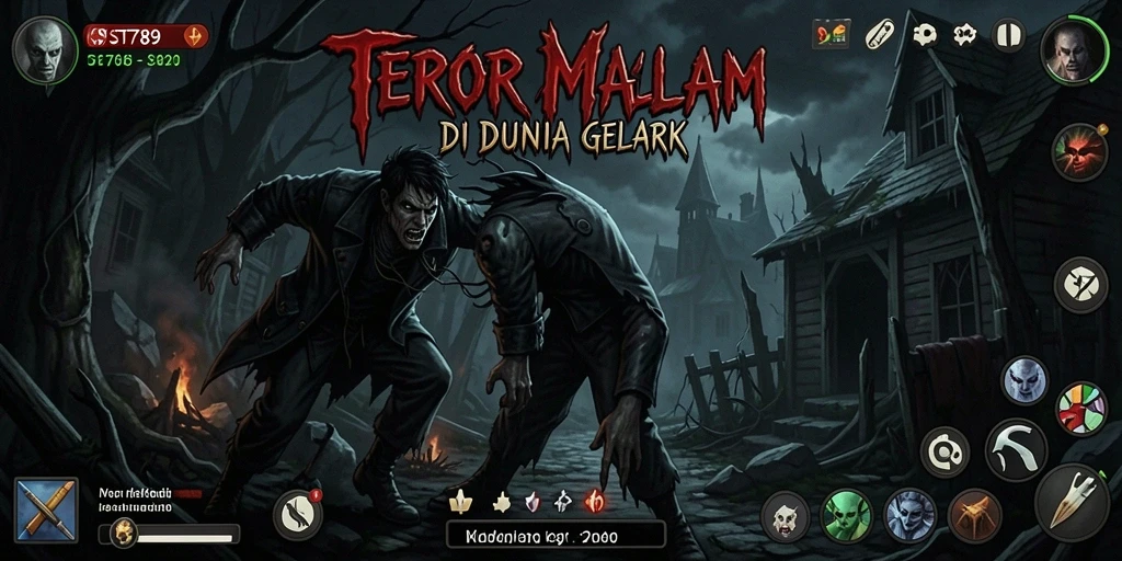 Tampilan menyeramkan dari gameplay ST789 yang menegangkan.